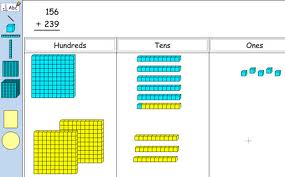 Using the Ten Blocks for Addition 